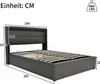 MODFU Boxspringbett Hydraulisches 160 x 200 cm mit Produktbild-Vorschau 6