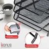 Dokumentenablage Metall Desk Organizer - Stabile Produktbild-Vorschau 3