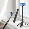 Tech-Protect Selfie Stick Tripod L08S, black Produktbild-Vorschau 9