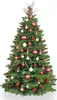 A decorated artificial Christmas tree. Produktbild-Vorschau