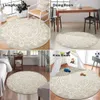 Tappeto rotondo Ibenzoa® con motivo mandala, composizione Anteprima dell’immagine prodotto 4