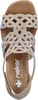 Rieker Damen Sandalette Hochfront mit Strass Cut-Outs und Produktbild-Vorschau 3