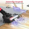 Akku Staubsauger,36000Pa Staubsauger Kabellos,500W Produktbild-Vorschau 3