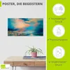 ARTland Poster Sanfte Stille - weites Land Größe: 40x20 cm Produktbild-Vorschau 2