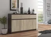Komoda 138 cm se 3 zásuvkami a 3 dvířky, příborník, skříň, Náhled obrázku produktu 5
