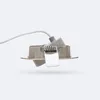 LED Downlight Einbaustrahler 5W Schwenkbar Rund Gebürstetes Produktbild-Vorschau 5