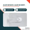 homeX CS0881-S Kühlschrank ohne Gefrierfach, Produktbild-Vorschau 6