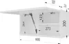 PLATAN ROOM szafka łazienkowa szafka wisząca 60 x 30 x 25 Podgląd zdjęcia produktu 4