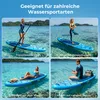 SUP-Board 320x84x15 cm, Bis zu 160 kg, extra breites iSUP, Produktbild-Vorschau 12