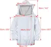 Professionelle Imkerjacke, Bienenzucht Schleier Imkeranzug Produktbild-Vorschau 2