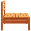 vidaXL Gartensofas ohne Armlehnen 4 Stk. Wachsbraun Produktbild-Vorschau 6