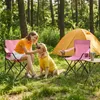 SUNULA 1er Set Campingstuhl Faltbar bis 100 kg, Faltstuhl Produktbild-Vorschau 5