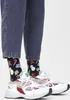 Happy Socks Bring It On Sock, kerstpret op zwart Produktbild-Vorschau 3