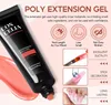 Poly Nagel Gel 15Pcs Poly Extension Gel Nägel Set mit UV Produktbild-Vorschau 5