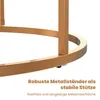 STILVORA 2er Set Couchtisch Satztisch Schwarz, Produktbild-Vorschau 8