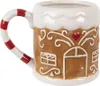 Clayre & Eef Tasse Lebkuchenhaus 350 ml Braun Keramik Produktbild-Vorschau 3