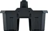 A black plastic tool carrier with two compartments and a handle is shown against a white background. Anteprima dell’immagine prodotto