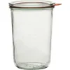 WECK Verre à bord rond linteau 0,75 l Plateau de 4 avec Voir les images du produit 3