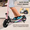 KXQ-EPRO Elektroscooter Kinder Klappbar Elektroroller Rosa Produktbild-Vorschau 3