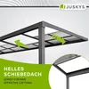 Juskys Terrassenüberdachung Jakarta 6x3 m mit Schiebedach - Produktbild-Vorschau 6