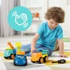 Malplay stavebné vozidlá Sada skrutiek Hračky DIY 4 autá Náhľad obrázku produktu 8