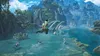 A fantasy landscape with characters in a body of water. Anteprima dell’immagine prodotto
