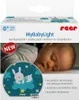 The image shows the packaging of a baby night light, with a sleeping baby in the background. Anteprima dell’immagine prodotto