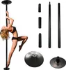 Pole Dance Tanzstange Static& Schwarz höhenverstellbar Produktbild-Vorschau 1