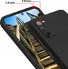 Etui Czarne Matowe Silikon Slim do Samsung S20 FE + SZKŁO Podgląd zdjęcia produktu 4