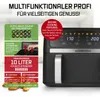 GOURMETmaxx Heißluftfritteuse AirGenius 10L | 2x5L Airfryer Produktbild-Vorschau 3