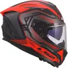 LS2 FF817 CHALLENGER II DRAVIX Integralhelm S in rot Produktbild-Vorschau 4