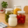 4x Weck Tulpenglas 1750ml | Rundglas 1,75l Tulpe mit Produktbild-Vorschau 2