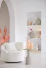 Light & Living - Beistelltisch MILAKI - Ø39x52cm - Grau Produktbild-Vorschau 5