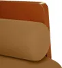 Sofá de dos plazas color marrón con reposacabezas, 110 cm, Vista previa de la imagen del producto 6