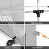 SoBuy, garage à vélos étanche, abri de jardin avec crochets Voir les images du produit 6