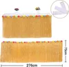 Hawaii Luau Tischröcke Party Deko (9.2X2.5ft), Tischdecke Produktbild-Vorschau 3