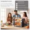 42 litri mini forno Lollox | mini forno | forno per pizza | Anteprima dell’immagine prodotto 4