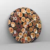 Wanduhr - Rund - Glasuhr - Knoten Baum Stamm - 30x30cm - Produktbild-Vorschau 4