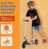 KXQ-EPRO Elektroscooter Kinder Klappbar Elektroroller Rosa Produktbild-Vorschau 8