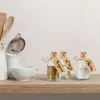 Relaxdays Dekogläser 30er Set, Glasflaschen mit Korken, 60 Produktbild-Vorschau 5