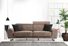 Set 2 tlg Wohnzimmer Sofagarnitur  Dreisitzer Sofa Couch Produktbild-Vorschau 3