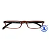 Demi-lunettes Half-Line Marron-Noir (+2,5 dpt) Voir les images du produit 2