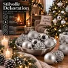 Weihnachtskugeln Set 200 Teilig Christbaumkugeln Baum Produktbild-Vorschau 6