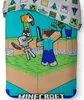 Minecraft "The fight is on" Bettwäsche-Set, Gaming 135x200 Produktbild-Vorschau 3