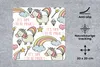 MuchoWow® Mauspad Mousepad Regenbogen - Einhorn - Diamant - Produktbild-Vorschau 3