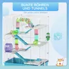 6-stöckiger Hamsterkäfig mit Röhren, Tunnels, Hütte, Produktbild-Vorschau 5