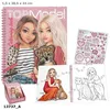 Depesche Vertrieb GmbH & Co. K Libro da colorare TOPModel Anteprima dell’immagine prodotto 6