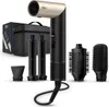 A Silk'n SilkyAir Flex E1-SIF005 5-in-1 hair styler set with accessories and a storage case, displayed against a white background. Produktbild-Vorschau