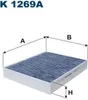 Innenraumfilter FILTRON K 1269A Produktbild-Vorschau 1
