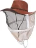 Včelař Ochranný klobouk,Anti Bee Hat,Kovboj Včelařství Náhled obrázku produktu 1